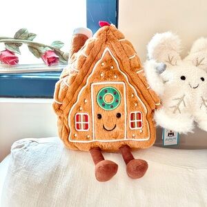 Jellycat Gingerbread House LIMITED EDITION